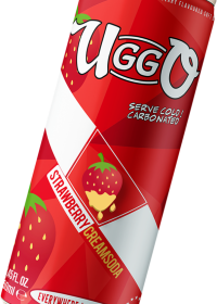 Uggo Strawberry Creamsoda 12x250ml