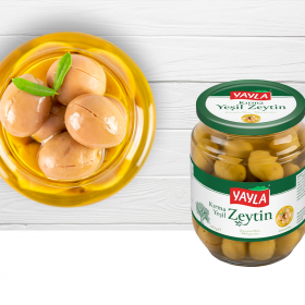 Yayla Kirma Yesil Zeytin 370g