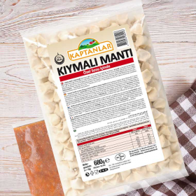 Kaptanlar kiymali manti 600g ***actie***
