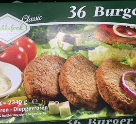 Mekkafood Burger 36x65g **Actie**