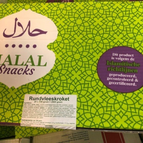 Homeko Rundvleeskroket Halal 20x100G