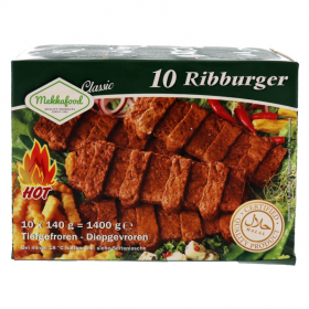 Mekkafood Ribburger 10x140g