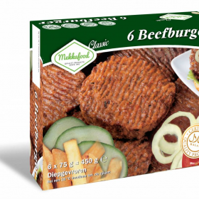 Mekkafood Beefburger 6x75g