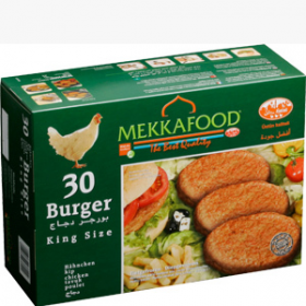 Mekkafood Burger King Size 30x100g