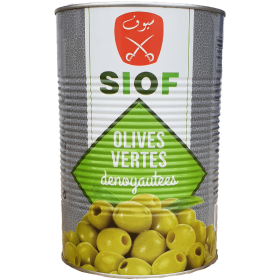 Siof Groene Olijven Zonder Pit 4600g
