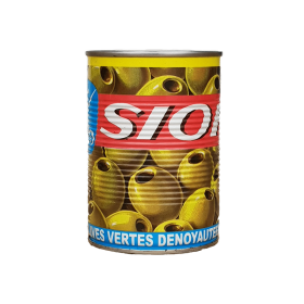 Siof Groene Olijven Zoder Pit 410g