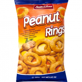 Snackline Peanut Rings 125g