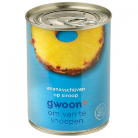 Gwoon Ananasschijven Op Siroop 567g