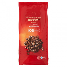 Gwoon Roodmerk Koffie Bonen 1000g
