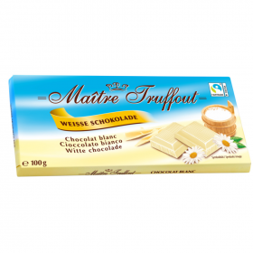 Maitre Truffout Witte Chocola 100g