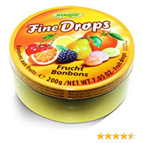 Woogie Finedrops Vruchten 200g