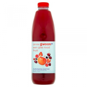 Gwoon Multivitamine Rood Fruit 1.5L