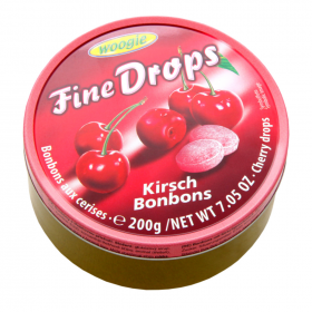 Woogie Finedrops Kersen 200g