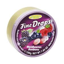 Woogie Finedrops Weldbeeren 200g