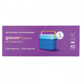 Gwoon Vershoudzakjes 40st