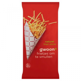Gwoon Naturel Friet Sticks 150g