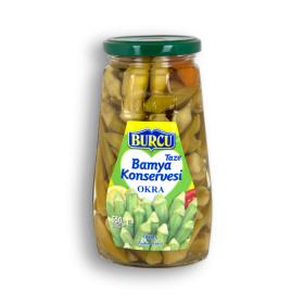 Burcu Taze Bamya Cam 550g