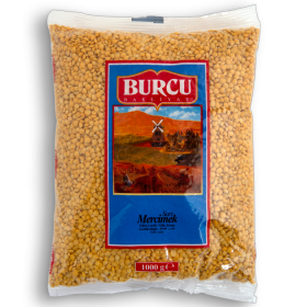 Burcu Sari Kirik Bezelye 1kg