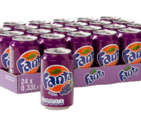 Fanta cassis 24x33cl